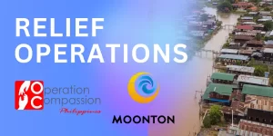 Operation Compassion Philippines and Moonton Philippines Unite for Typhoon KristineRelief Efforts