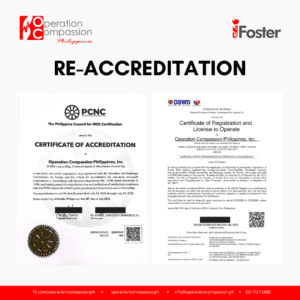 Operation Compassion Philippines Earns Renewed Accreditations from DSWD, PCNC
